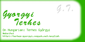 gyorgyi terhes business card